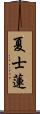 夏士蓮 Scroll