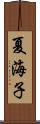 夏海子 Scroll