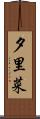 夕里菜 Scroll