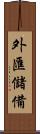 外匯儲備 Scroll