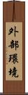 外部環境 Scroll