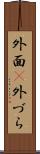 外面(P) Scroll
