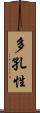 多孔性 Scroll