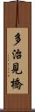 多治見橋 Scroll