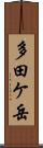 多田ケ岳 Scroll