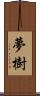 夢樹 Scroll