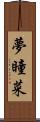 夢瞳菜 Scroll