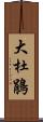 大杜鵑 Scroll