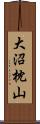 大沼枕山 Scroll