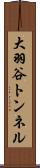 大羽谷トンネル Scroll