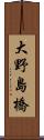 大野島橋 Scroll