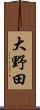 大野田 Scroll