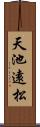 天池遠松 Scroll