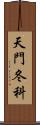 天門冬科 Scroll