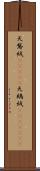天鵞絨(ateji) Scroll