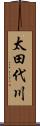 太田代川 Scroll