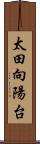 太田向陽台 Scroll