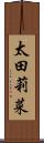 太田莉菜 Scroll