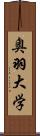 奥羽大学 Scroll