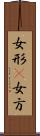 女形(P) Scroll