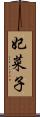 妃菜子 Scroll