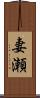 妻瀬 Scroll