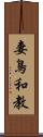 妻鳥和教 Scroll