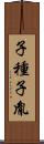 子種 Scroll
