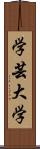 学芸大学 Scroll