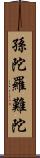 孫陀羅難陀 Scroll