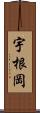 宇根岡 Scroll