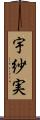宇紗実 Scroll