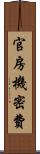 官房機密費 Scroll