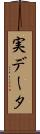 実データ Scroll