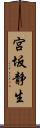 宮坂静生 Scroll