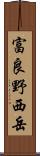 富良野西岳 Scroll