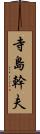 寺島幹夫 Scroll