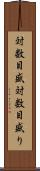 対数目盛 Scroll