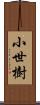 小世樹 Scroll