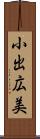小出広美 Scroll