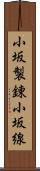 小坂製錬小坂線 Scroll