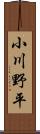 小川野平 Scroll