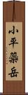 小平蘂岳 Scroll