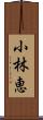 小林恵 Scroll