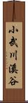 小武川溪谷 Scroll