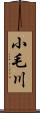 小毛川 Scroll