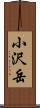 小沢岳 Scroll