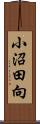 小沼田向 Scroll