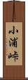 小浦峠 Scroll
