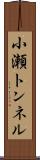 小瀬トンネル Scroll